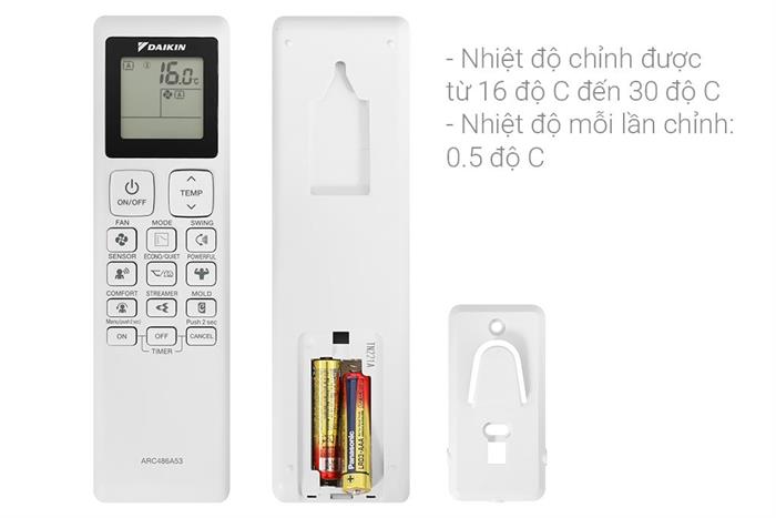 Điều hòa Daikin 2 Chiều Inverter 9.200Btu/1Hp FTHF25XVMV