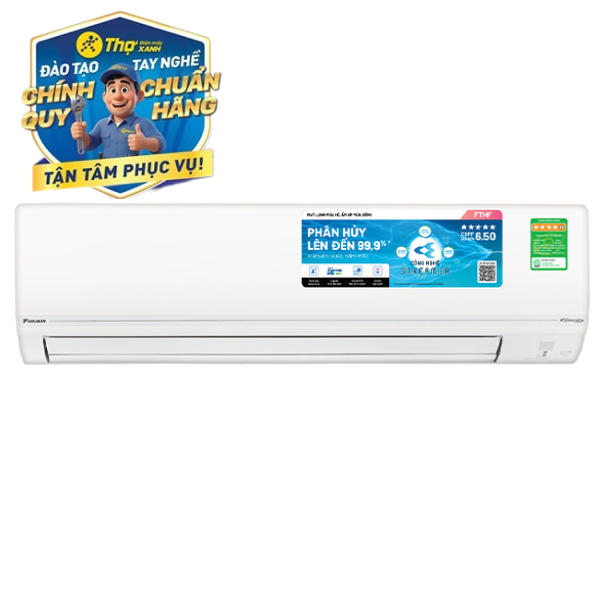 Máy lạnh 2 chiều Daikin Inverter 2.5 HP FTHF60VAVMV