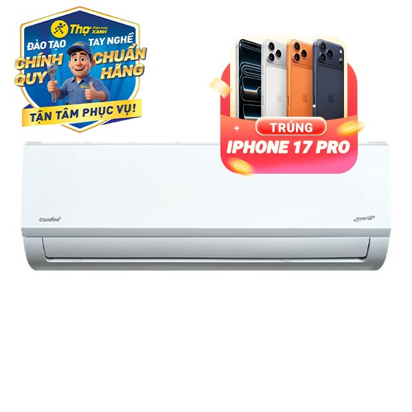 Máy lạnh 2 chiều Comfee Inverter 1.5 HP CFS-13VHAFF