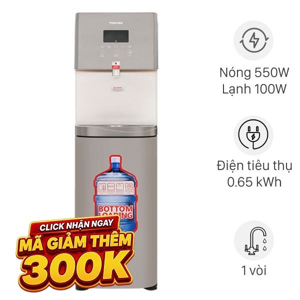 Cây nước nóng lạnh Toshiba RWF-W1830UVBV(T) 650W