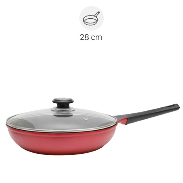 Chảo nhôm chống dính 28 cm Sunhouse CSBK28NK