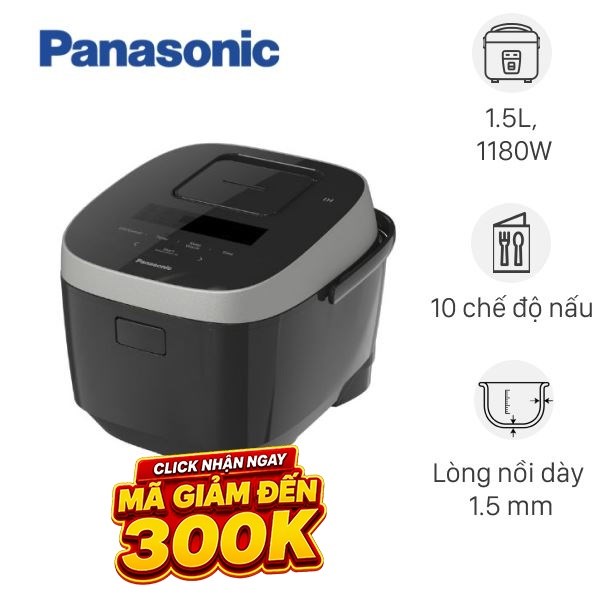 Nồi cơm cao tần Panasonic 1.5 lít SR-HFT153KRA