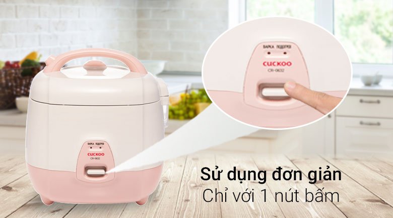 Nồi cơm điện 1.0 lít Cuckoo CR-0632