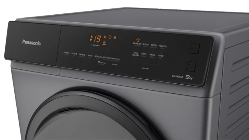 Máy giặt lồng ngang Panasonic Inverter 9Kg NA-V90FA1LVT
