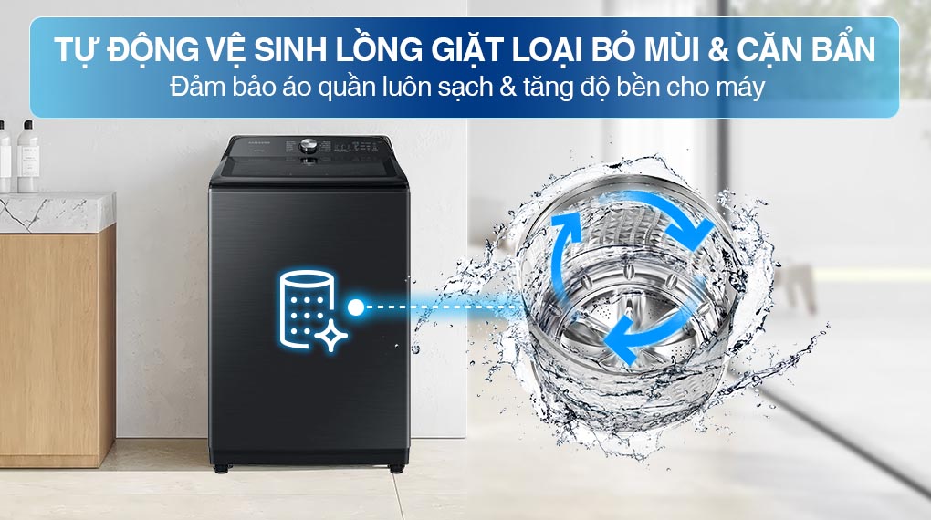 Máy Giặt Samsung Inverter 23Kg WA23A8377GV/SV