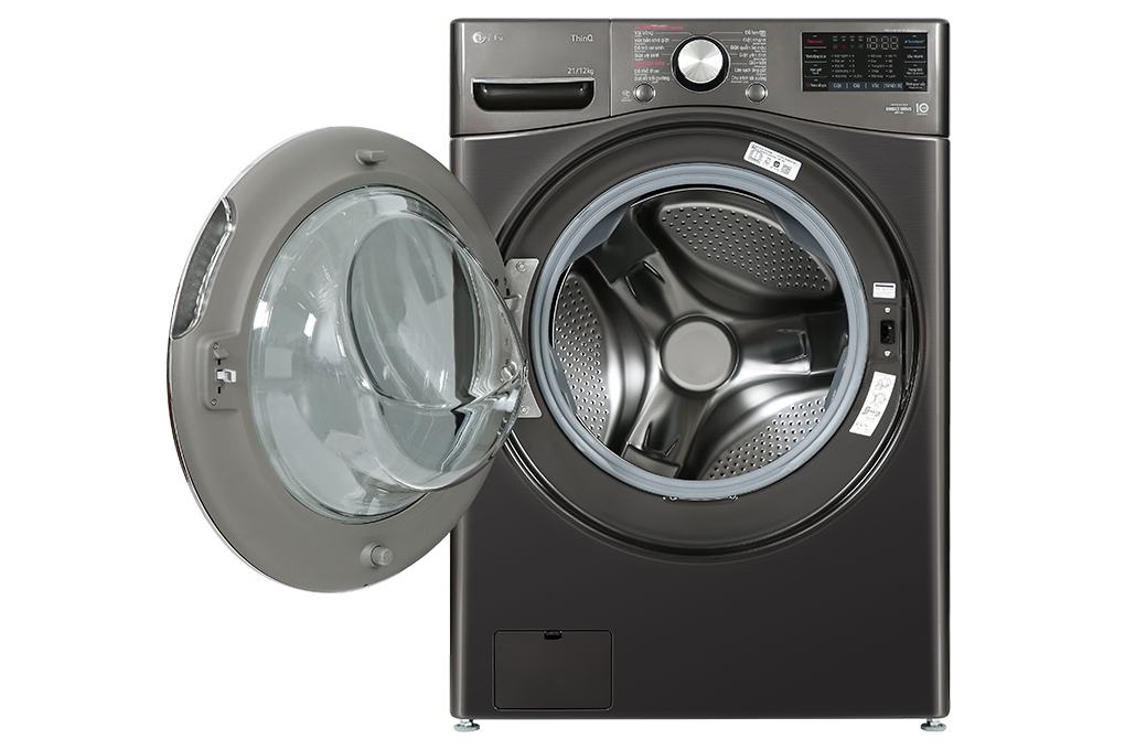 Máy giặt lồng ngang LG Inverter 21Kg + sấy 12Kg F2721HVRB