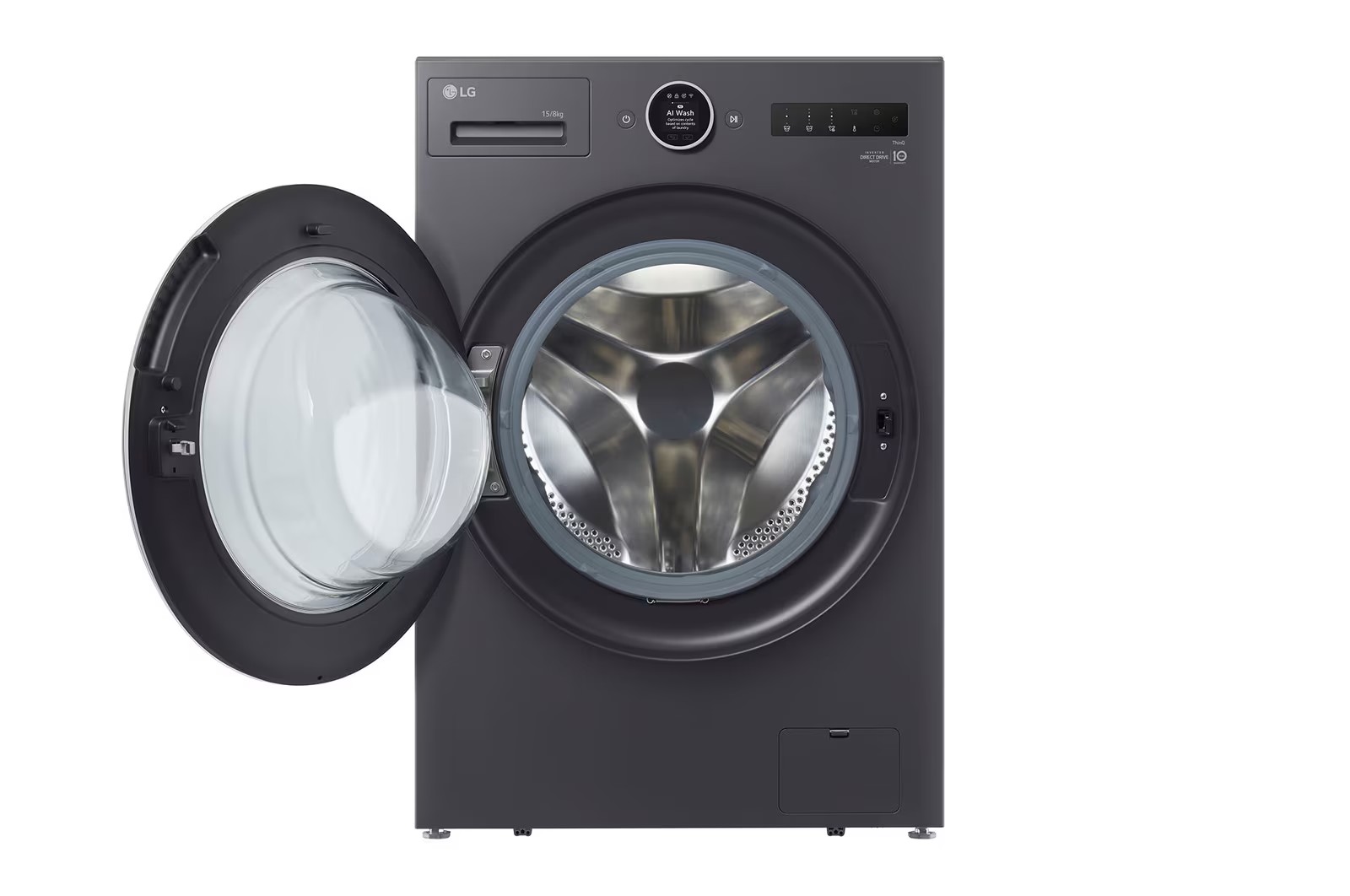 Máy giặt thông minh LG AI DD 15kg+ sấy 8kg F2515RNTG