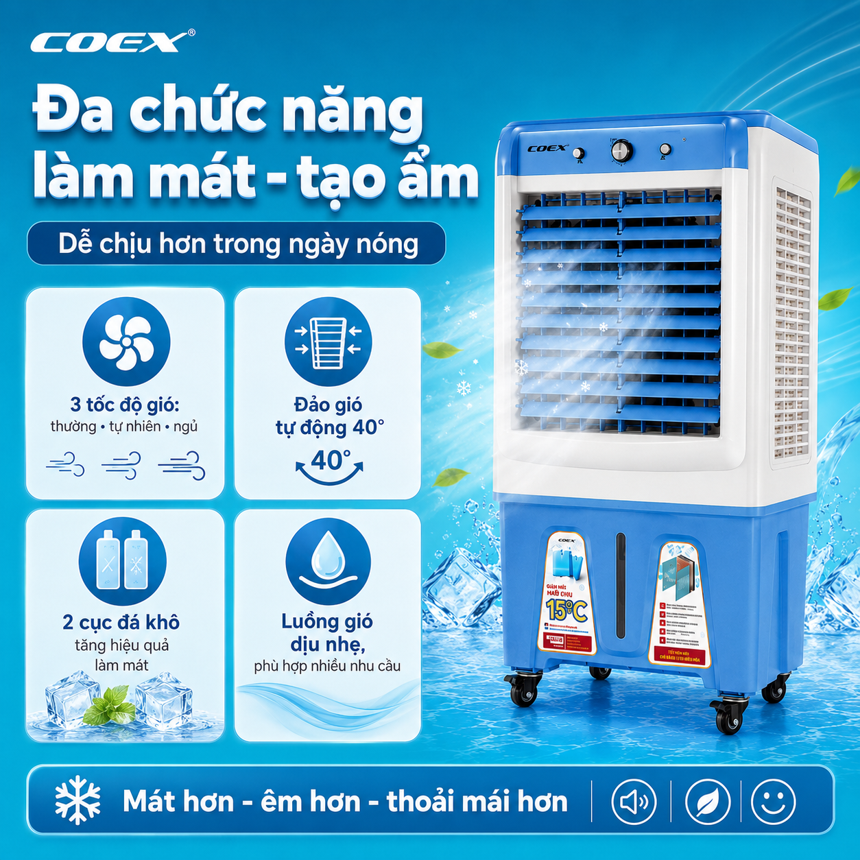 Quạt điều hòa COEX – CA-7129