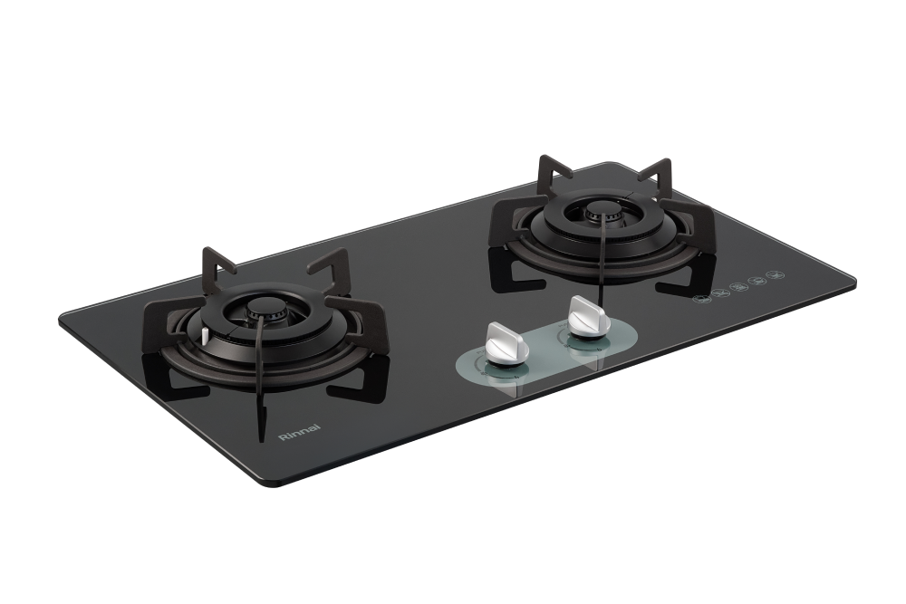 Bếp gas âm kính Rinnai RVB-220G(BG)