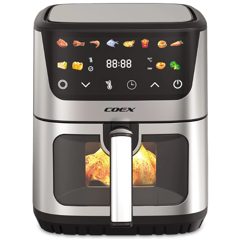 Nồi chiên không dầu điện tử 2 tầng đối lưu Coex 6.5 lít AFC-3130DH