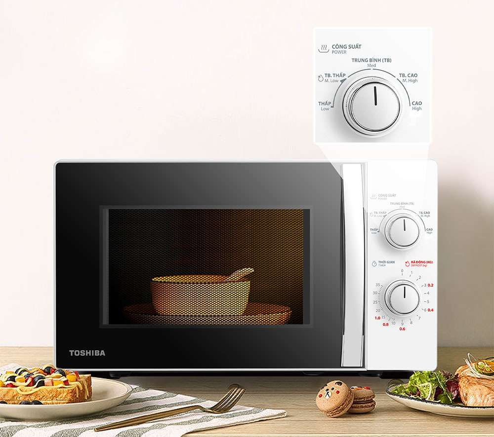 Lò vi sóng 20L Toshiba MWP-MM20P(WH)