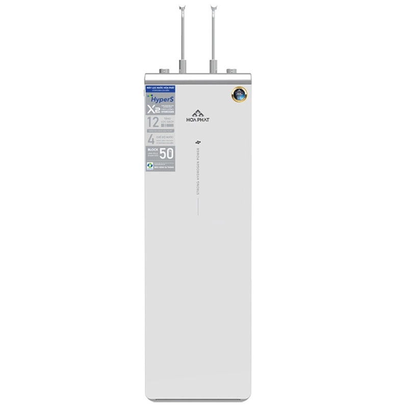 Máy lọc nước nóng lạnh Hydrogen ion kiềm 12 cấp Hòa Phát HPA885