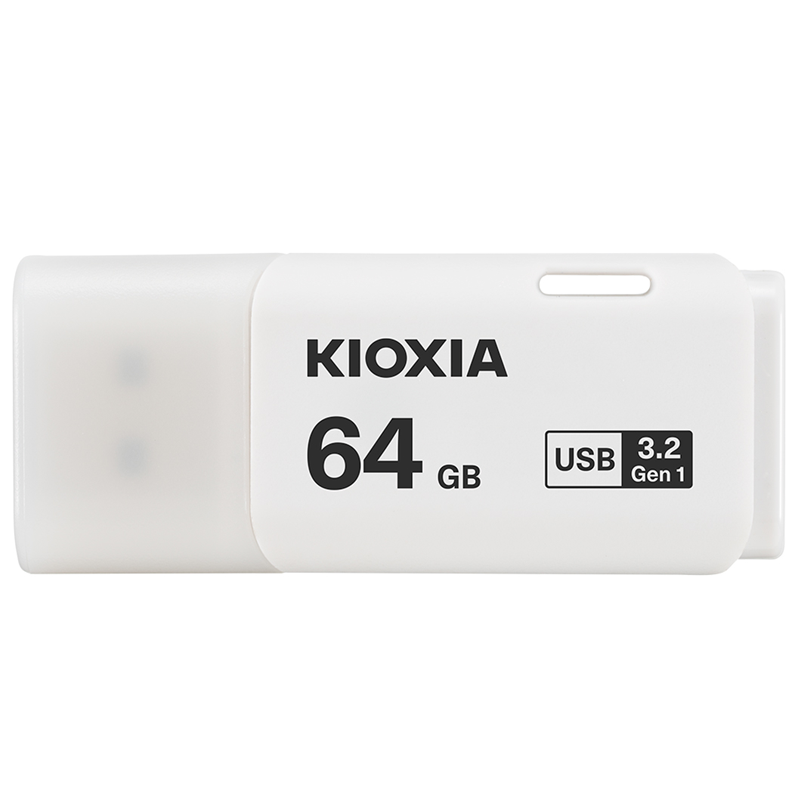 USB KIOXIA U301 USB 3.2 64GB LU301K064GG4/ LU301W064GG4 (Đen/ Trắng)