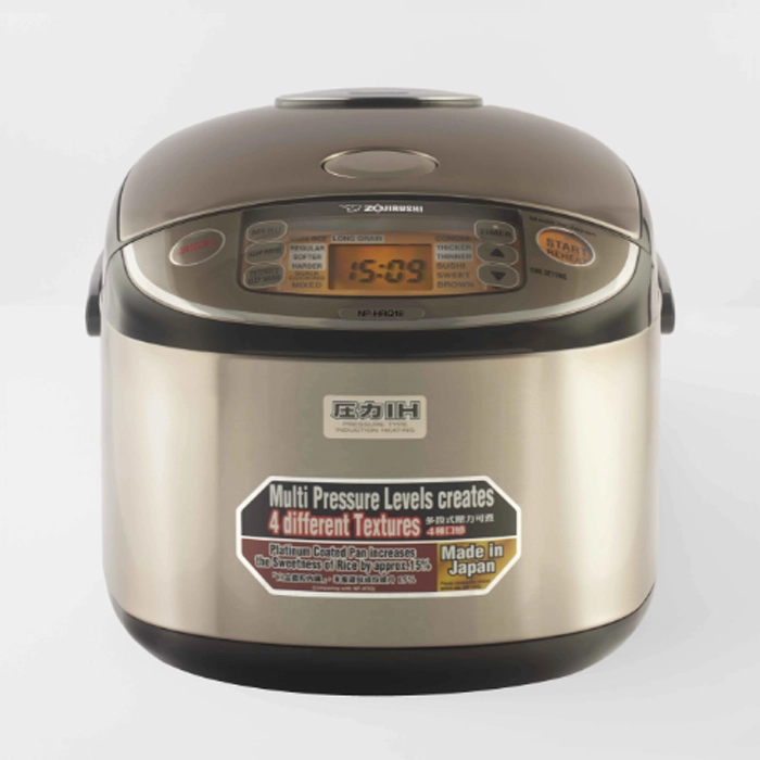 Nồi cơm áp suất điện tử cao tần 1,8L Zojirushi NP-HRQ18-XT-Japan