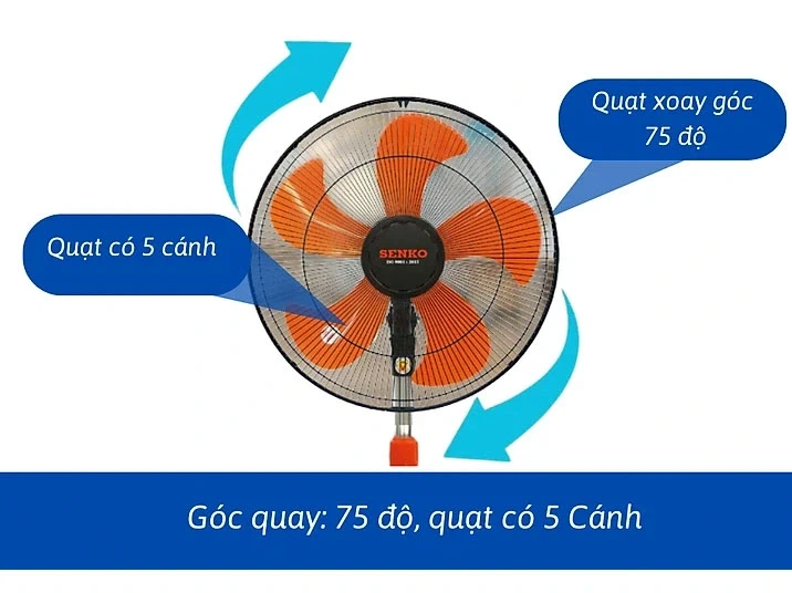 Quạt cây Senko DCN1807