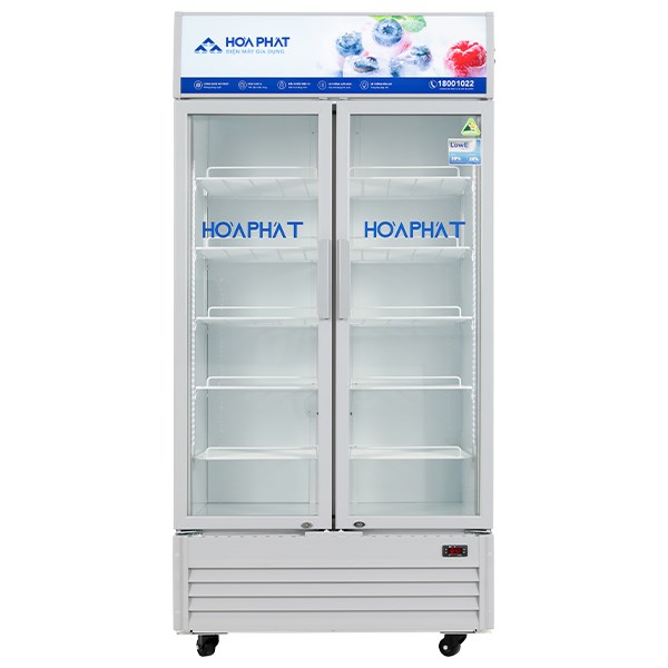 Tủ mát 2 cánh Hòa Phát 812 lít HSR D6812