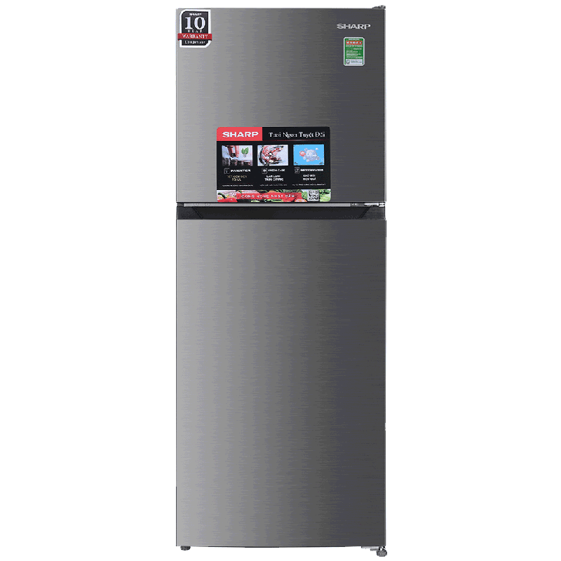 Tủ lạnh Sharp Inverter 181 Lít SJ-X198V-SL