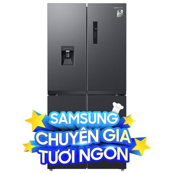 Tủ lạnh Samsung Inverter 488 lít Multi Door RF48A4010M9/SV