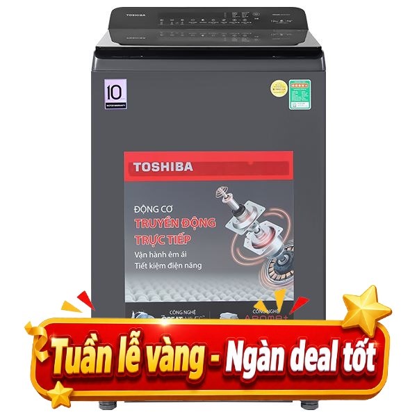 Máy giặt Toshiba Inverter 12 kg AW-T26D1300TV (MG)