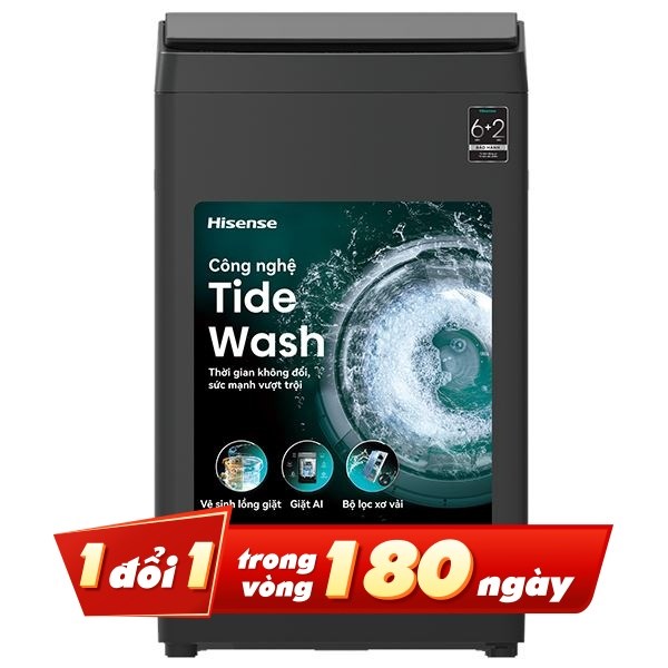 Máy giặt Hisense 8 kg WT80F30
