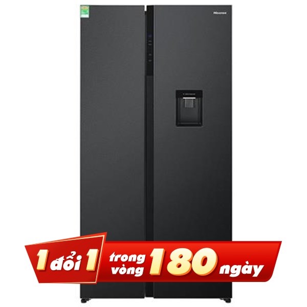 Tủ lạnh Hisense Inverter 550 lít Side By Side RS708N4EBND