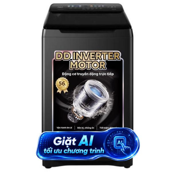 Máy giặt Aqua Inverter 13 kg AWM13-B2158L(B)